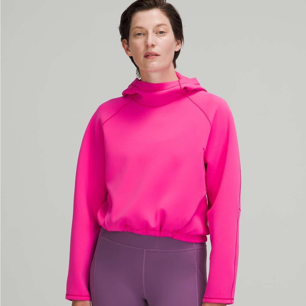 Rare Lululemon Sonic pink Air Wrap Hoodie size 6